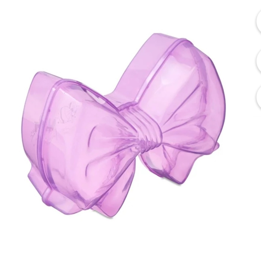NWT Way To Celebrate Plastic Bow-Shaped Container